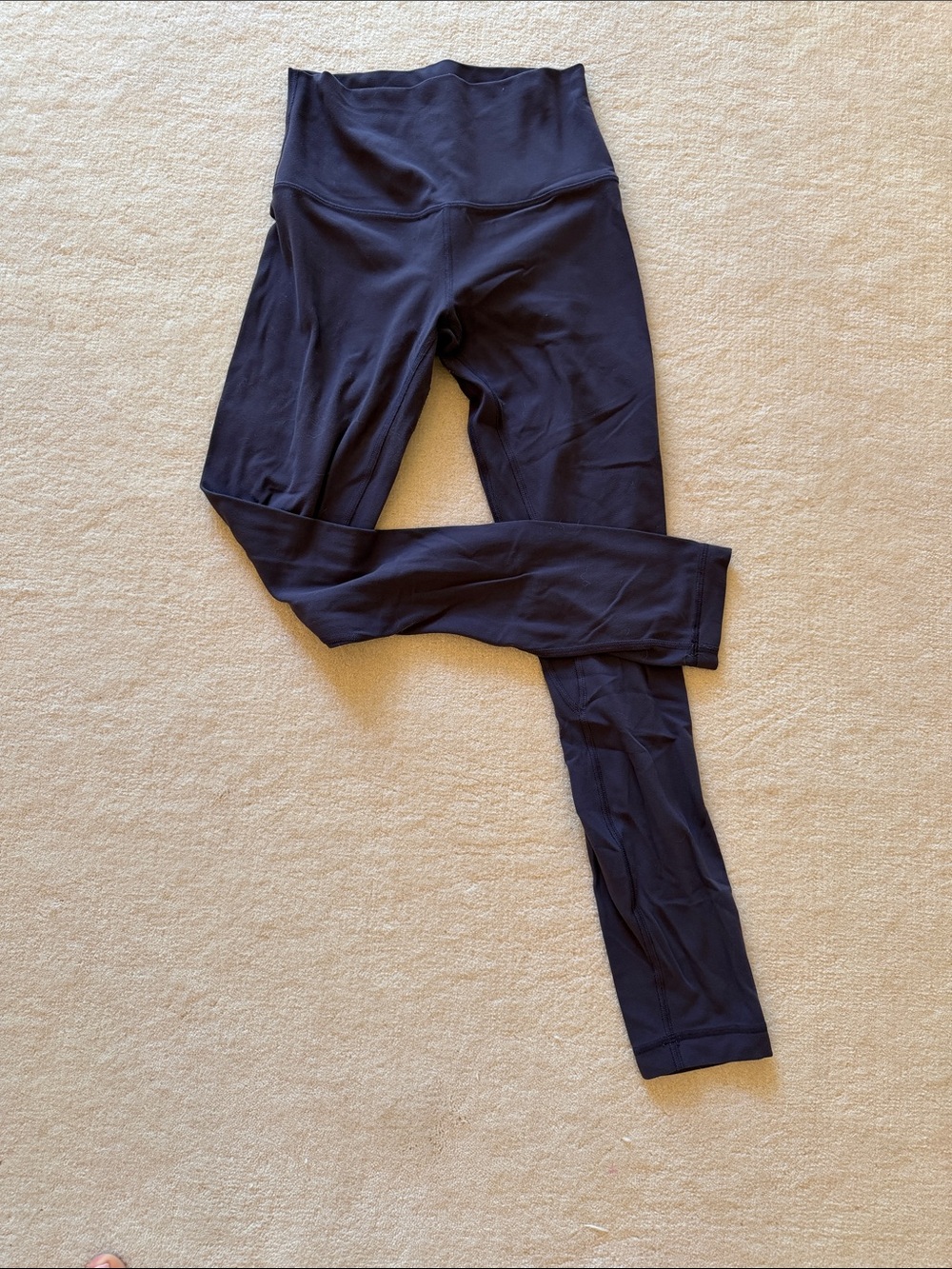 Dark purple align legging 7/8 High-Waist Athletic Leggings